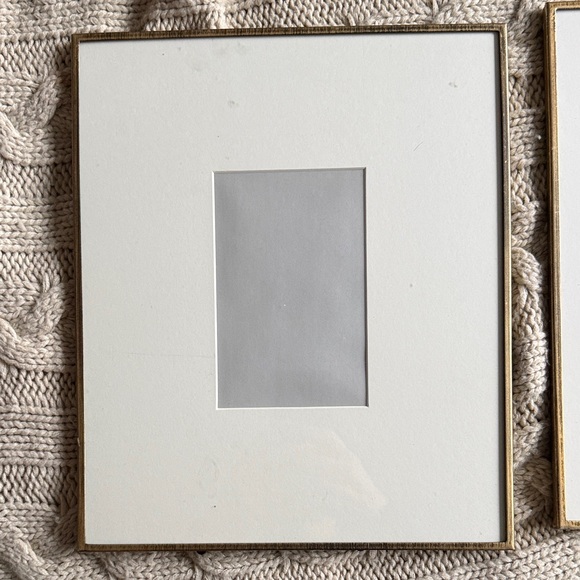 Set of (2) Hearth & Hand Magnolia Antique Brass Frame - Picture 3 of 10